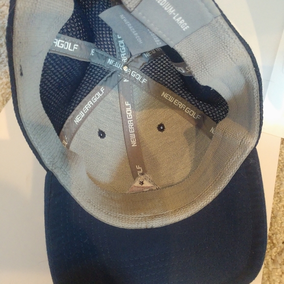 New Era Navy Blue Hat with Flag Logo - Picture 6 of 7